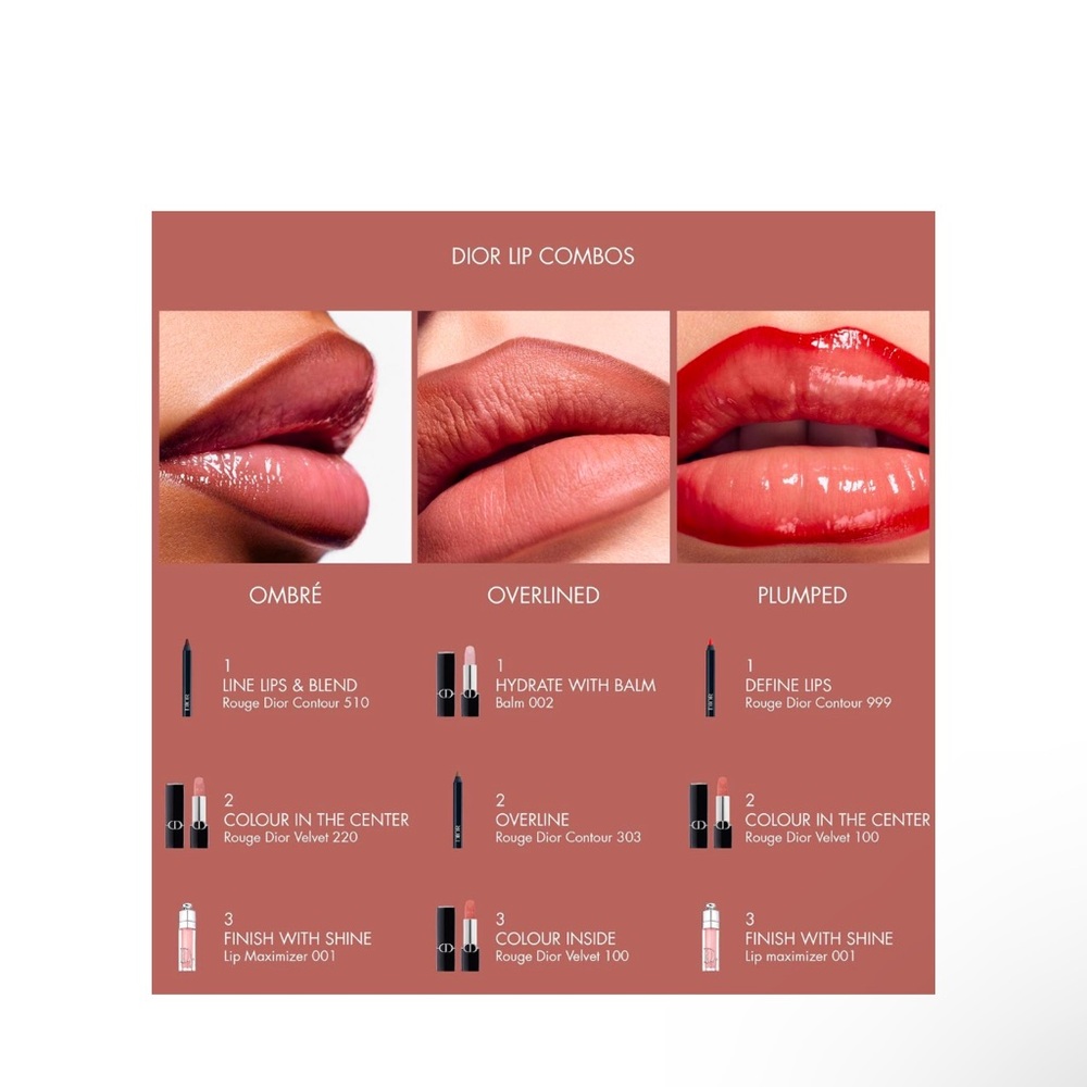 Rouge Dior Contour No-Transfer Lip Liner Pencil ‘840 Rayonnante’ - Picture 3 of 3